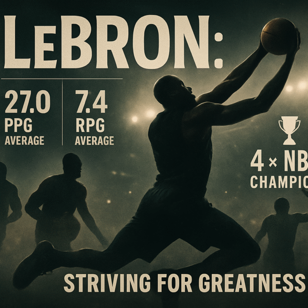 lebron james biography image featuring lebron james