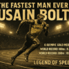 Usain Bolt biography image featuring Usain Bolt